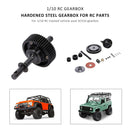 Gearbox Transmission Gears with Motor Gear for Axial SCX10 RC Crawler Car