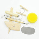8Pcs Pottery Clay Ceramics Molding Carving Sculpting Molding Pottery To OIS