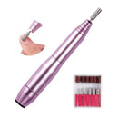 Portable Mini Electric Nail Polishing Machine Manicure Pedicure Kit US Plug