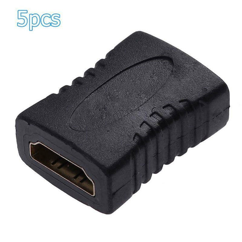 5pcs HDMI Female to Female Extender Coupler Adapter Connector for HDTV