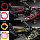 4M LED RGB Charge Light Car Interior Center Console Foot Decorative Universal