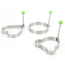 3pcs Stainless Fried Egg Pancake Shaper Omelette Mold Mould Cook Tools Kitch Hn