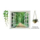 Wall Tattoo of a False Window Decorative Poster Wall Paper