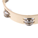 10'' Handheld Wooden Tambourine Drum Percussion KTV Party