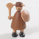 Nordic Wood Carving Vikings Vikings Household Decorations Solid Wood Decora