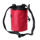 2pcs Climbing Chalk Bag with Adjustable Quick-clip Belt & Drawstring Closure for