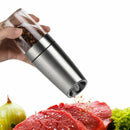 New Automatic Electric Pepper Grinder Salt Mill With Led Light Free Kitchen