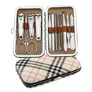 12Pcs/Set Professional Women Stainless Steel Nail Clippers Cleaner Pedicure S7U4