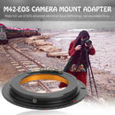 M42-EOS Copper Replacement Adjustable Adapter Ring for Canon DSLR 6D 5D Mark IV