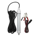 12V LED Green Underwater Boat Light Night Fishing Light Lamp with Battery Clip