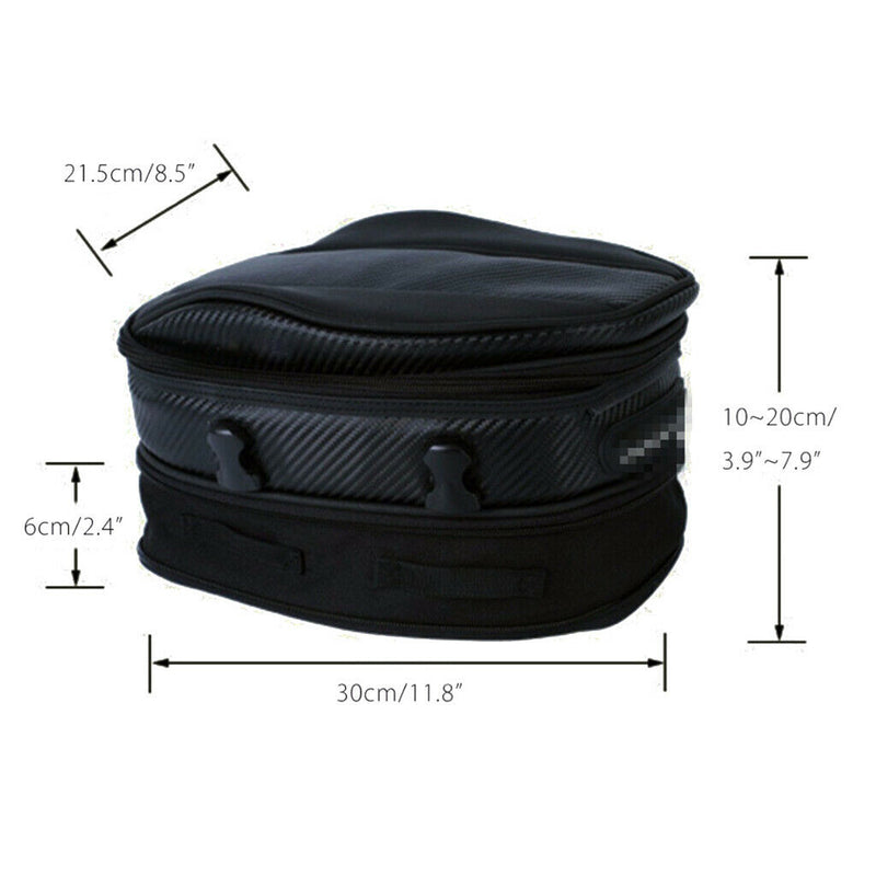 Motorbike Motorcycle Tail Seat Bag Saddle Bags Waterproof Multifunctional