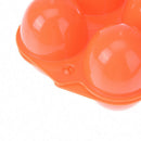portable plastic container 4 eggs holder folding egg storage box handle case OZ
