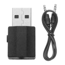 2in1 5.0 Stereo Audio Adapter One-click Bluetooth Transmitter Receiv A6L5 H0Z3