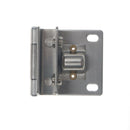 Stainless Double Clamp Shower Hinges 180 Degree Glass Door Cabinet Kitchen  JR