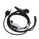 2Pin Throat Vibration Mic Headset Air Tube Earpiece for Midland G6/9