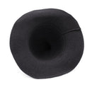Halloween Witch Hat Modern Knitting Cap Party Outfit Accessories Dark grey