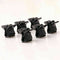 Girls Fashion Black Plastic Mini Hairpin  Claws Hair Clip Top For Ladies C U0M7