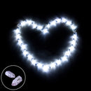 10pcs White LED Lamp Lights Balloons for Paper Lantern Balloon Party Decor LJ