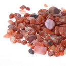 100g Natural Carnelian Stones Rough Specimen Home Fish Tank Decor