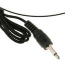 2Pack Condenser Headset Microphone W/ Flexible Wired Boom 3.5mm Mono Black