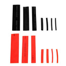 127pcs Dual Color Assortment Wrap Tubing Cable Insulation Heat Shrink Tube