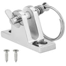 4Pack 316 Stainless Steel Bimini Top Hardware Deck Hinges for Boat Cover Bi