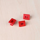 5pcs Car Interior Dash Trim Inserts Red Grommets Clips for BMW E46 E65 E66