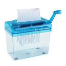A6 Mini Manual Shredder Desktop Hand Crank Shredder C6P7