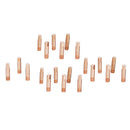 New 12Pcs MB 15AK MIG/MAG Welding Contact Tips 5x23mm M6 Gas Nozzle Tip Holder