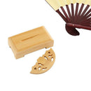 Display Holder Chinese Fan Decorative Stand Handy Fan Display Holder Bamboo