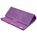 Magnetic Flip PU Case Stand For Lenovo TAB 2 A10-30 X30F 10.1", Purple E5O6