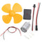 Mini Wind Micro Turbine Generator Charger DC 5V USB Output Power Small Motors