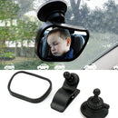 360 Degrees Rotatable Safety Facing Back Baby Viewer Mirror Suction Cup Infant