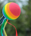 Car Antenna Toppers RainbowBall Colored Ribbon AntennaBalls Unique design Best3c