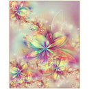 5D DIY Full Drill Diamond Painting Cross Stitch Embroidery Kit (Flower02)