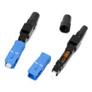 50 Pcs Embedded Sc Upc Fiber Optic Fast Connector Ftth Single-Mode Fiber Op