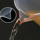600mL Plastic Measuring Cup For Laboratory Beaker Graduated Cup Kitchen BakS Ew