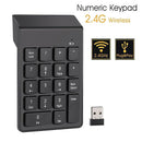 Sans fil 2.4 G Mini USB 18 touches numÃ©riques pavÃ© numÃ©rique clavier pour PC OZ