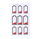 No Electricity Prompt Temporary Tattoos Body Arm Leg Waterproof Tattoo.Sticke Bj