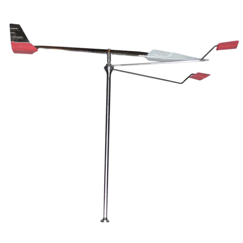 Stainless Steel Boat Wind Direction Meter Tool  L: 380mm W: 200 mm H: 57mm