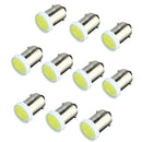 10 Pieces BA9S COB LED Car Dash Reading Light Side Wedge Bulbs Replacement