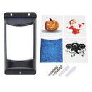 91 LED Solar Wall Lamp Waterproof Flickering Garden Landscape Flame Light