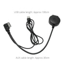 Car Bluetooth Aux Receiver Cable Audio Media Ami Mdi Interface For Volkswag W9U5