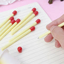 20Pcs Match Shape Creative Ballpoint Pens Novelty Ballpen School Stationery Gift