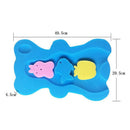 2Pcs Baby Bath Sponge Infant Bath Cushion Pad Bathing Bathroom Shower Mat