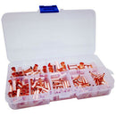 250Pcs Small Copper Tube Combination Connecting Tube Boxed Capillary Croppe I1V8