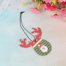 Cute Antlers Shape Car Perfume Papers Hanging Pendant Car Air Freshe ME
