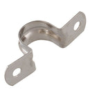 2 stainless steel U-shaped pipe clamps, half pipe for pipe fittings-14mm A4M7