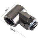 G1/4-90-L 90 Degree Rotary Fitting Rotating Elbow for PC Water Cooling Tube