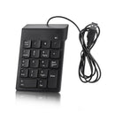USB Number Pad Numpad Numeric Keypad 18 Keys Keyboard For Laptop Deskto PCOZ